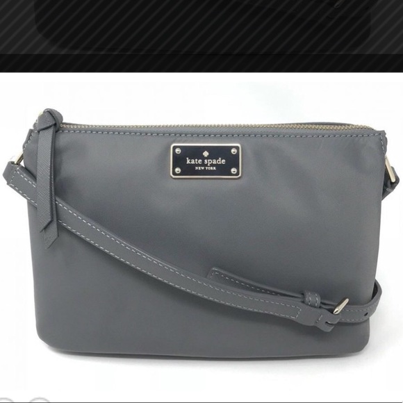 kate spade Handbags - Kate Spade purse madelyne grey smoky pearl